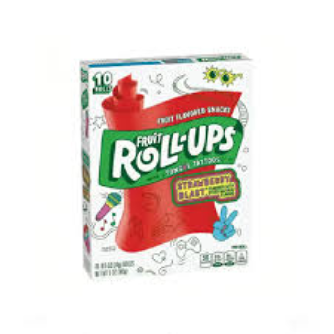 ROLL UPS FRUIT STRIP STRAWBERRY 